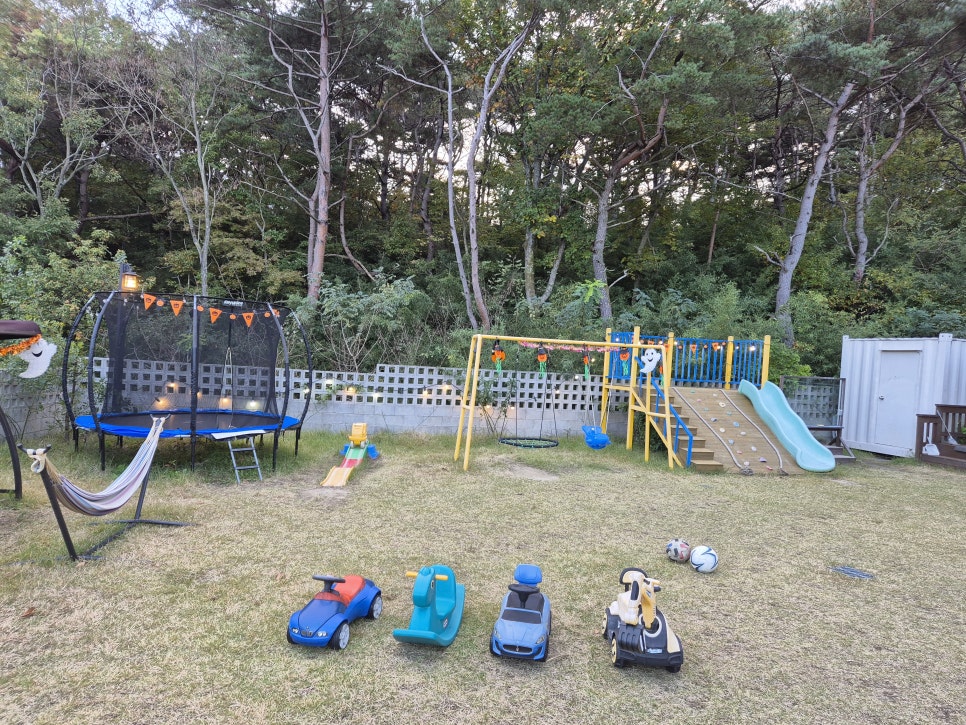 경주 위드베베 키즈풀빌라 야외 전경